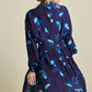 POM Amsterdam Dresses ROBE - Feathers and Floral