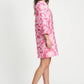 POM Amsterdam Dresses ROBE - Floral Jacquard Raspberry