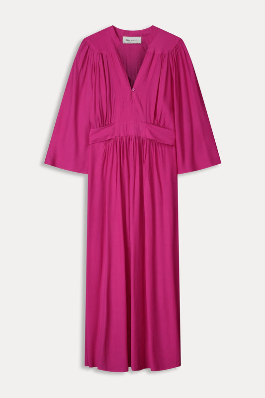 POM Amsterdam Dresses ROBE - Imperial Fuchsia