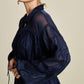 POM Amsterdam Dresses ROBE - Jacquard Midnight Blue