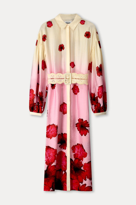 POM Amsterdam Dresses ROBE - Lise Flower Bouquet