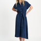 POM Amsterdam Dresses ROBE - Luna Eternal Blue