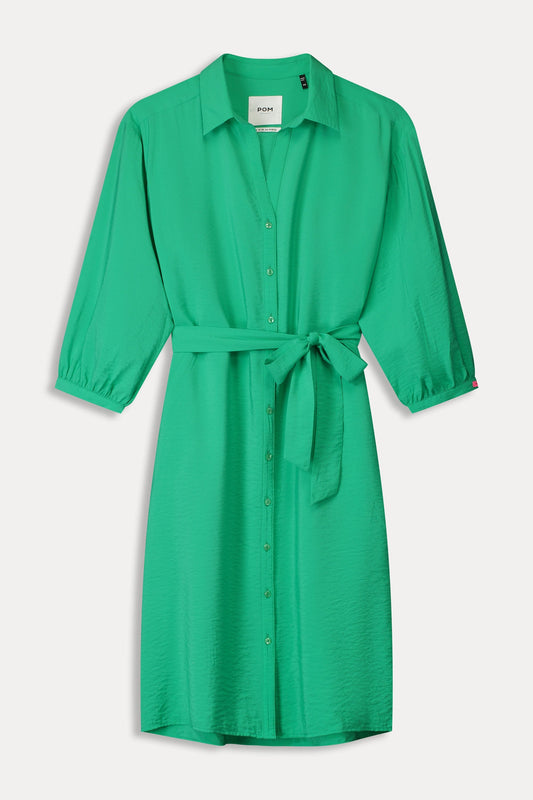 POM Amsterdam Dresses ROBE - Lush Green