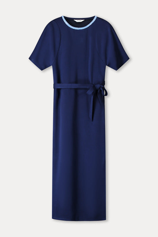 POM Amsterdam Dresses ROBE - Macy Night Blue