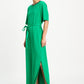 POM Amsterdam Dresses ROBE - Macy Palm Green