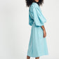 POM Amsterdam Dresses ROBE - Poplin Sky Blue