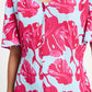 POM Amsterdam Dresses ROBE - Urban Flora Blue