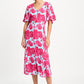 POM Amsterdam Dresses ROBE - Urban Flora Blue