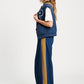 POM Amsterdam Gilets GILET - Baseball Nightfall Blue