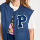 POM Amsterdam Gilets GILET - Baseball Nightfall Blue