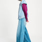 POM Amsterdam Gilets GILET - Fur Misty Blue