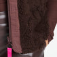 POM Amsterdam Gilets GILET - Gigi Chocolate Brown