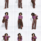 POM Amsterdam Gilets GILET - Gigi Chocolate Brown