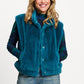 POM Amsterdam Gilets GILET - Ginny Teal Green