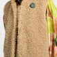POM Amsterdam Gilets GILET - Teddy Love Vintage Brown