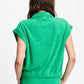 POM Amsterdam Gilets GILET - Terry Palm Green