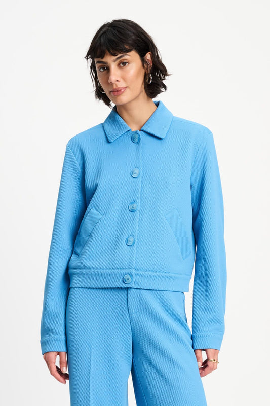 POM Amsterdam Jackets Blue / 34 JACKET - Iris Smashing Blue