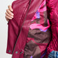 POM Amsterdam Jackets ROBE - Jenna Burgundy Red