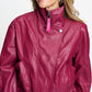 POM Amsterdam Jackets ROBE - Jenna Burgundy Red