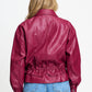 POM Amsterdam Jackets ROBE - Jenna Burgundy Red
