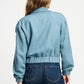 POM Amsterdam Jackets VEST - Bouclé Dawn Blue