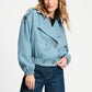 POM Amsterdam Jackets VEST - Bouclé Dawn Blue