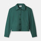 POM Amsterdam Jackets VEST - Iris Pine Green