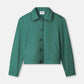 POM Amsterdam Jackets VEST - Iris Pine Green