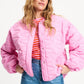 POM Amsterdam Jackets VEST - Quilted Cheering Pink