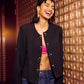 POM Amsterdam Jackets VESTE - Donna Tweed Black