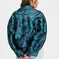 POM Amsterdam Jackets VESTE - Floral Jacquard Fresh Blue