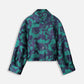 POM Amsterdam Jackets VESTE - Floral Jacquard Fresh Blue