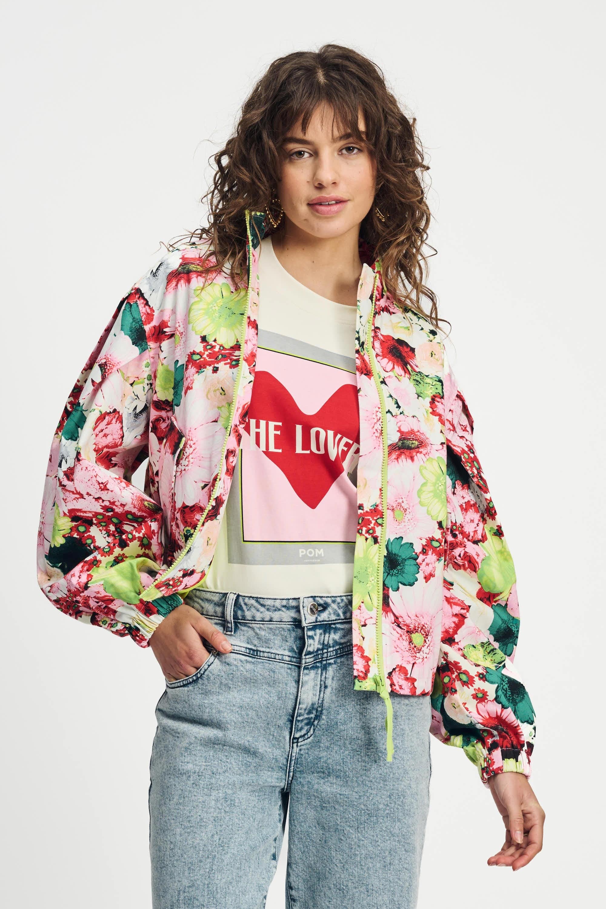 POM Amsterdam Jackets VESTE - Love Bouquet