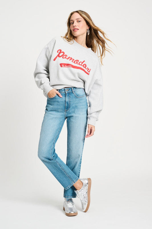 POM Amsterdam Jeans Blue / 34 JEANS - Tapered Mid Blue