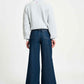 POM Amsterdam Jeans JEANS - Baggy Wideleg Dark Blue