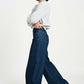 POM Amsterdam Jeans JEANS - Baggy Wideleg Dark Blue