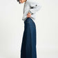 POM Amsterdam Jeans JEANS - Baggy Wideleg Dark Blue