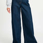 POM Amsterdam Jeans JEANS - Baggy Wideleg Dark Blue
