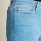 POM Amsterdam Jeans JEANS - Esmee Flare Light Blue