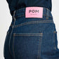POM Amsterdam Jeans JEANS - Flare Dark Blue