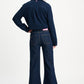 POM Amsterdam Jeans JEANS - Flare Dark Blue