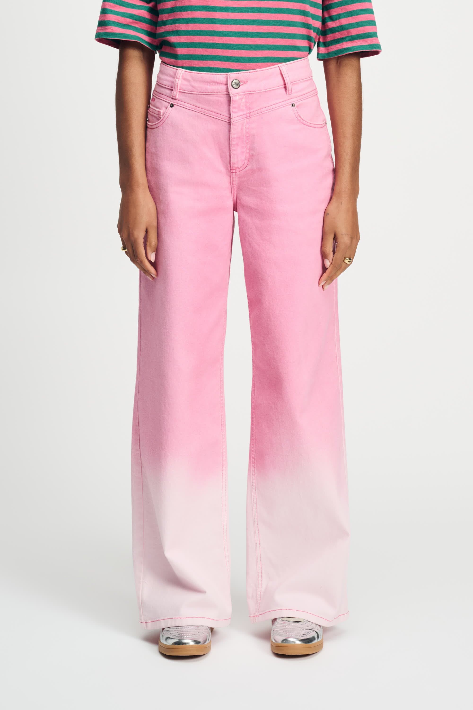 POM Amsterdam Jeans JEANS - Gradient Raspberry