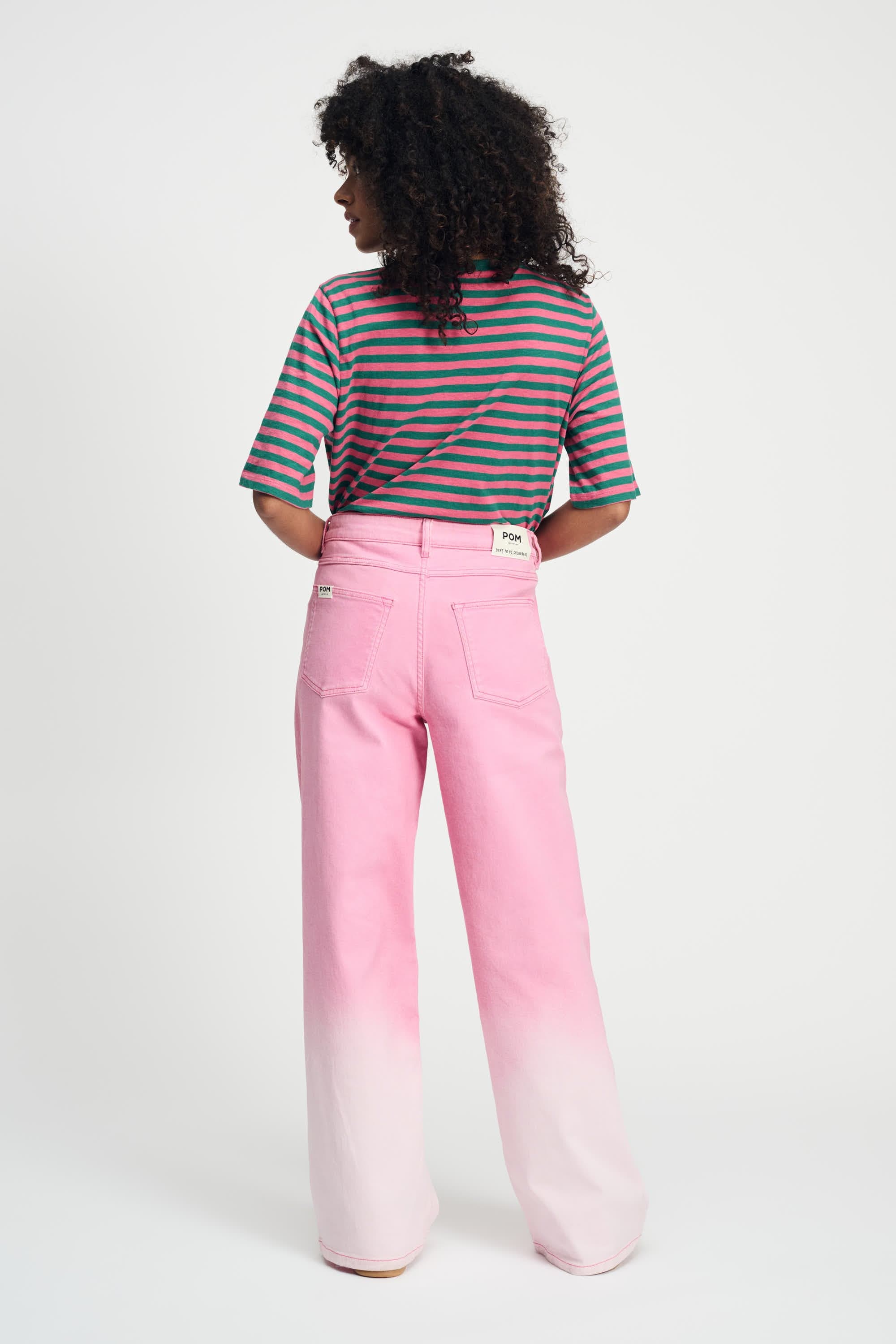 POM Amsterdam Jeans JEANS - Gradient Raspberry