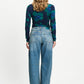 POM Amsterdam Jeans JEANS - Jacky Studs Dark Blue