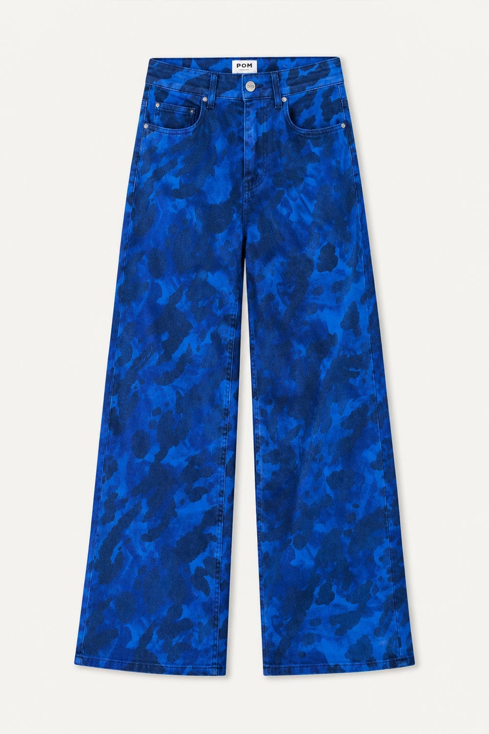POM Amsterdam Jeans JEANS - Jodi Animal Eternal Blue