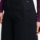 POM Amsterdam Jeans JEANS - Jodi Rhinestones Black