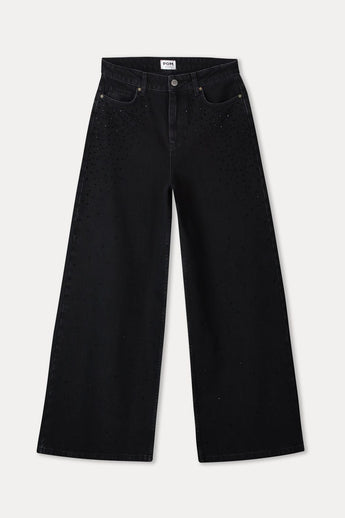 POM Amsterdam Jeans JEANS - Jodi Rhinestones Black
