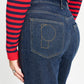 POM Amsterdam Jeans JEANS - Julia Shimmer Dark Blue