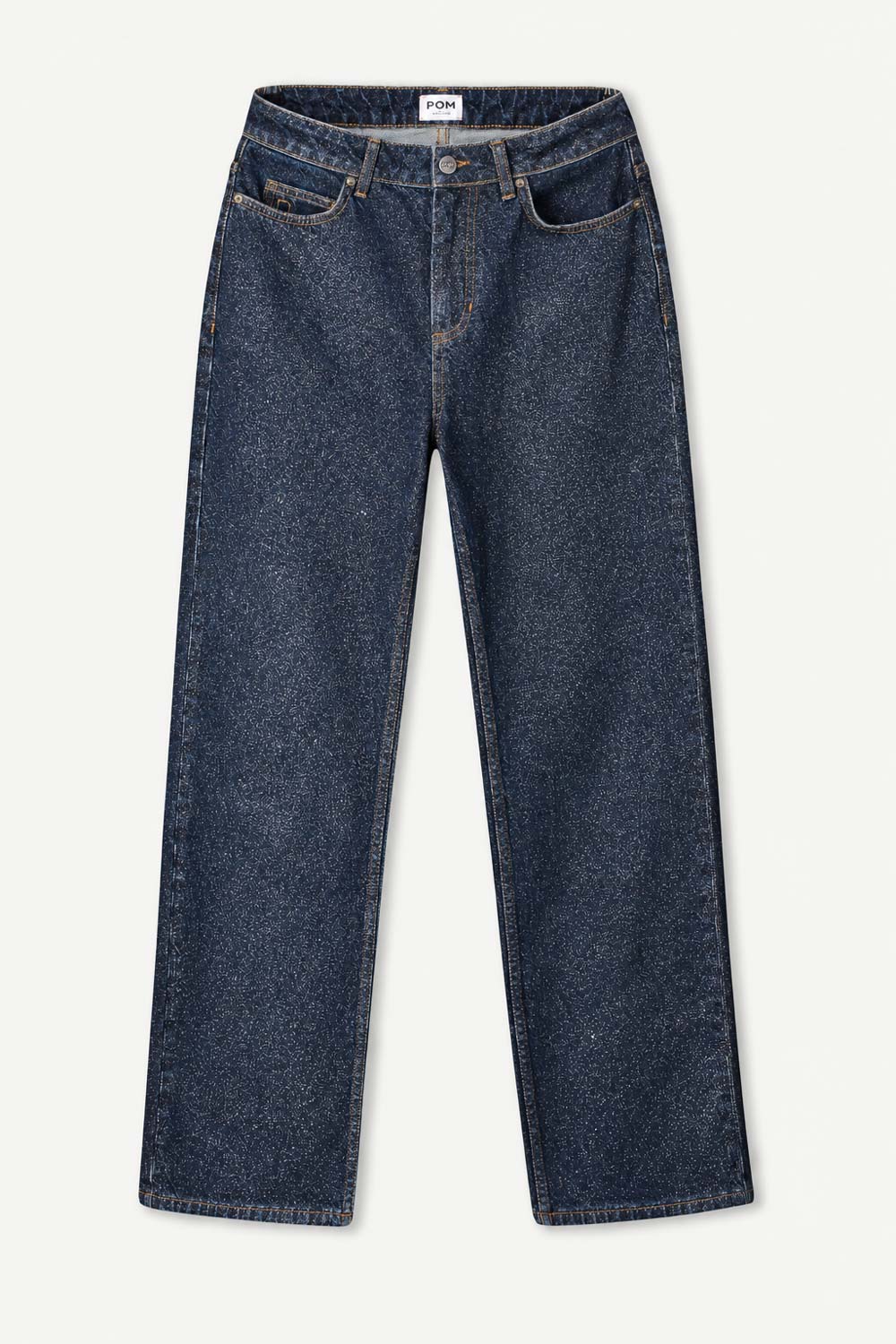 POM Amsterdam Jeans JEANS - Julia Shimmer Dark Blue