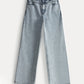 POM Amsterdam Jeans JEANS - Pantalon jambes larges Light Blue